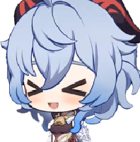 Chibi_Ganyu_Excited emote