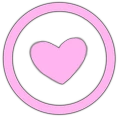 CircledPinkHeart emoji