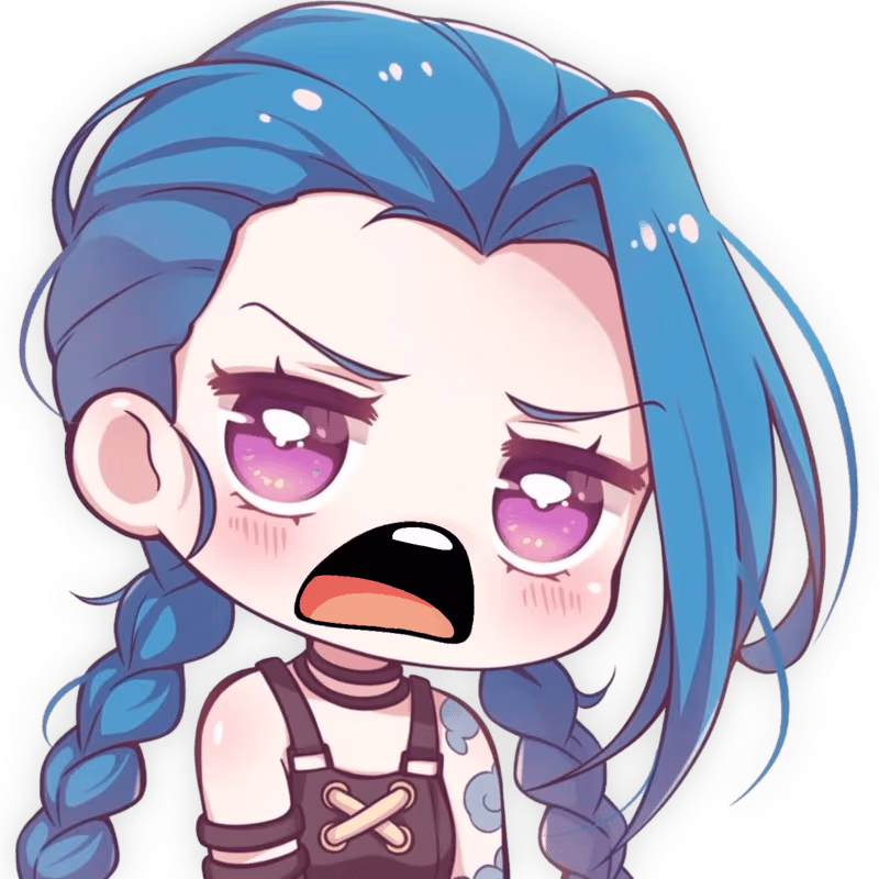 Jinx_PoutYell emote