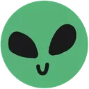 aliensmile emote