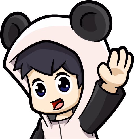PandaBoyWaving emote