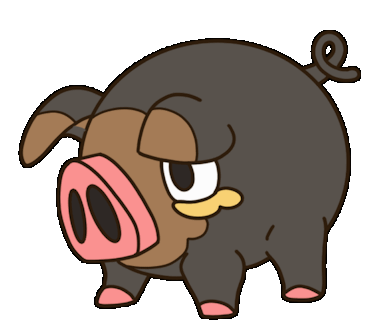 Lechonk_standing animated emote
