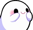 BlushingGhost emote
