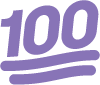 Purple100 emote