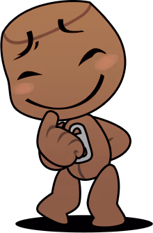 Sackboy_blush emote