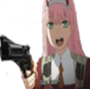 ZeroTwo_Gun emote