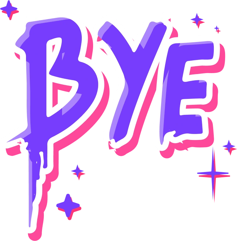 BYE emote