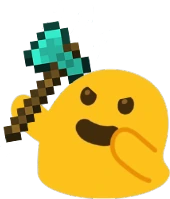blob_diamond_axe emote