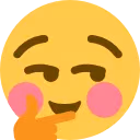 thinksmirk emote