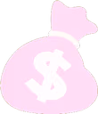 PinkMoneyBag emote