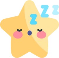 Kawaii_SleepyStar emote