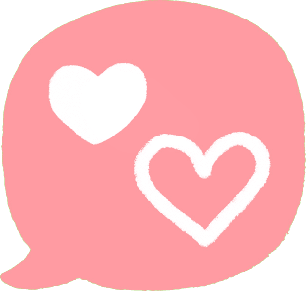 SpeechBubbleHearts static emote