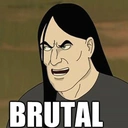 Brutal static emote
