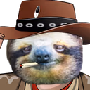 slothHowdy emote