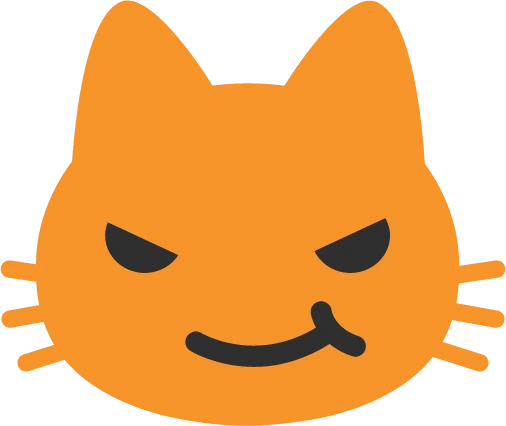 Google_cat_smirk emote