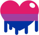 bisexual_dripping_heart emote