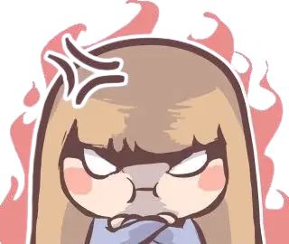 Angry emote