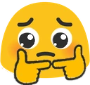 blobnervouspleading emote