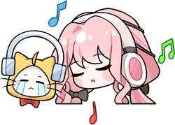 NikkiMomoHeadphones static emote