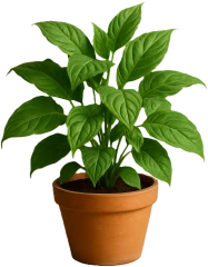 Greenplantinapot emote
