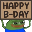 HAPPYbDAY emote