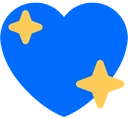 Blue_Sparkling_Heart emote