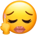 Sadgirlemoji emote