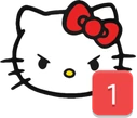 hellokittyping emote