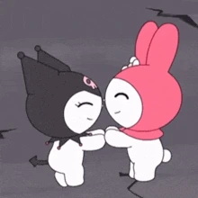 KuromiMyMelodyExcited emote