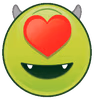 Mike_Heart_Eyes emote