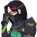 ViperFacepalm emote