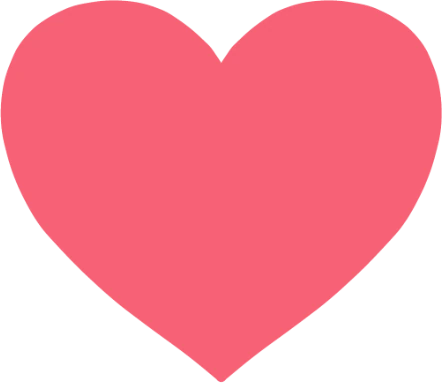 LightRedHeart emote