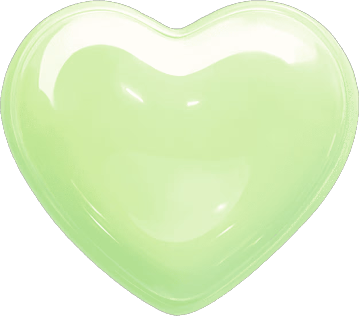 ShinyHeartGreen emote
