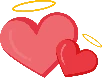 hearts emote