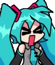 MikuFunkinScream emote