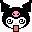 Kuromi_dizzy static emote