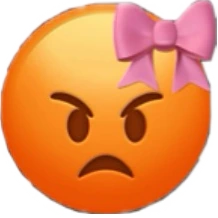 Cuteangry emote