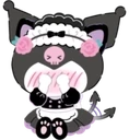 KuromiBlush emote