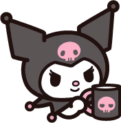 kuromi_cheers1 emote