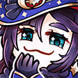 MonaGiggle emote