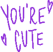YouREcute animated emote