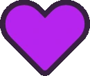 Purpleheartgif emote