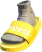 YellowFishFrySandals emote