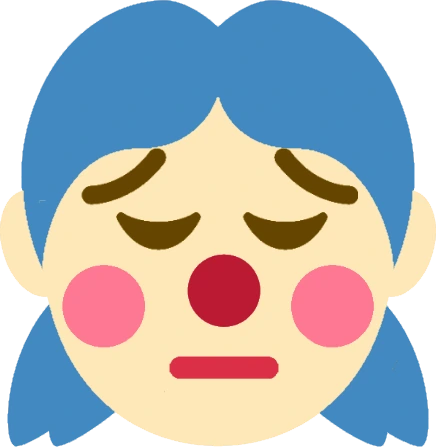 clown_girl_pensive emote