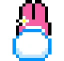 MyMelodySnowMan emote