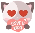 CatLoveYou1000 emote