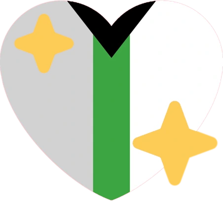 Demiromantic_pride_heart emote