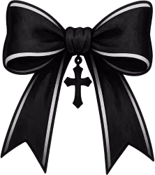Blackwhitebow2 emote