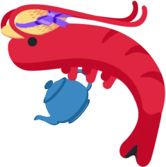 TeaShrimp emote