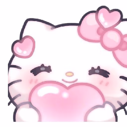Hello_kitty_heart emote